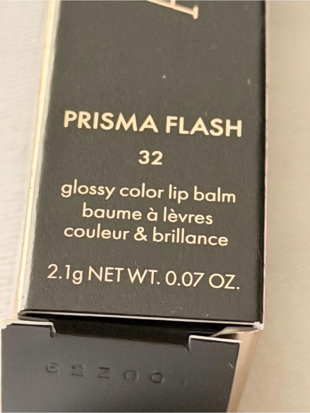 Giorgio Armani Prisma Flash Lip Balm - Sugar Flash 32 (Pink, Gold Tube)